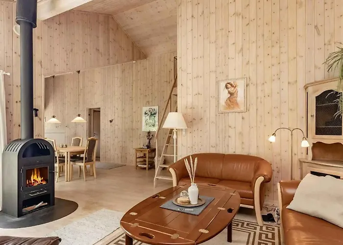 Дом отдыха Cozy With And Fireplace Ольбек